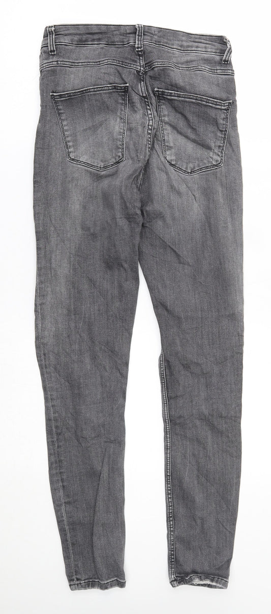 Zara Womens Grey   Skinny Jeans Size 26 in L27 in