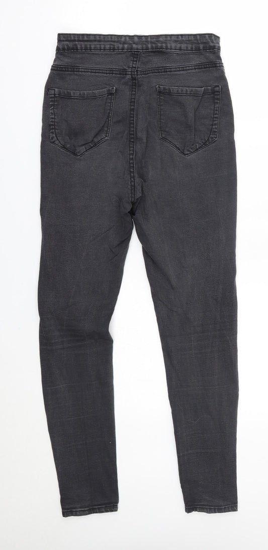 Primark Womens Grey   Skinny Jeans Size 12 L27 in
