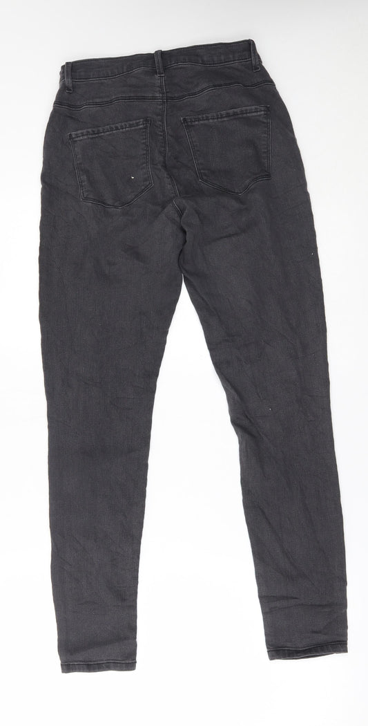 Only Womens Grey  Denim Skinny Jeans Size M L29 in