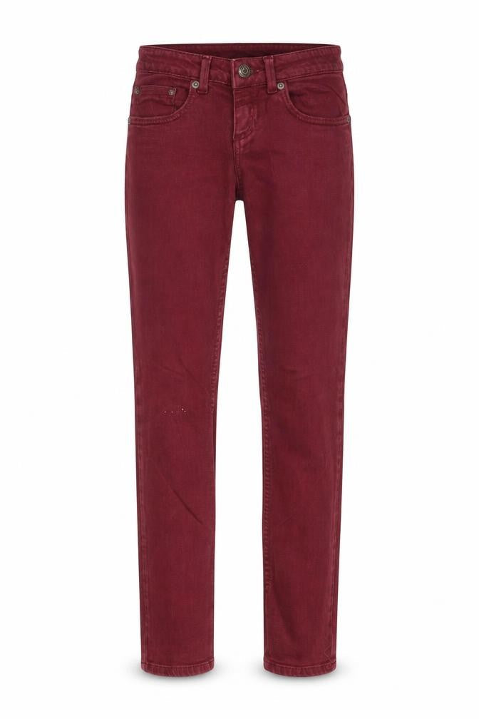 Topshop Womens Red   Skinny Jeans Size 26 in L30 in