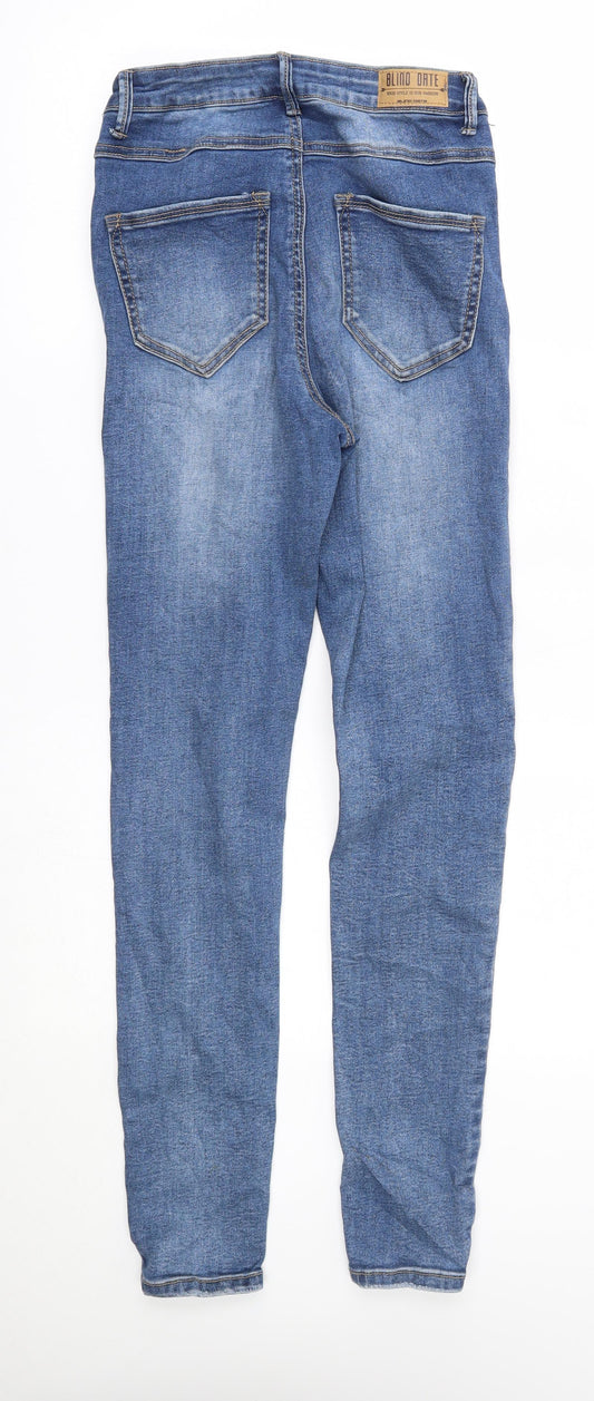 Blind date Womens Blue   Skinny Jeans Size 27 in L29 in