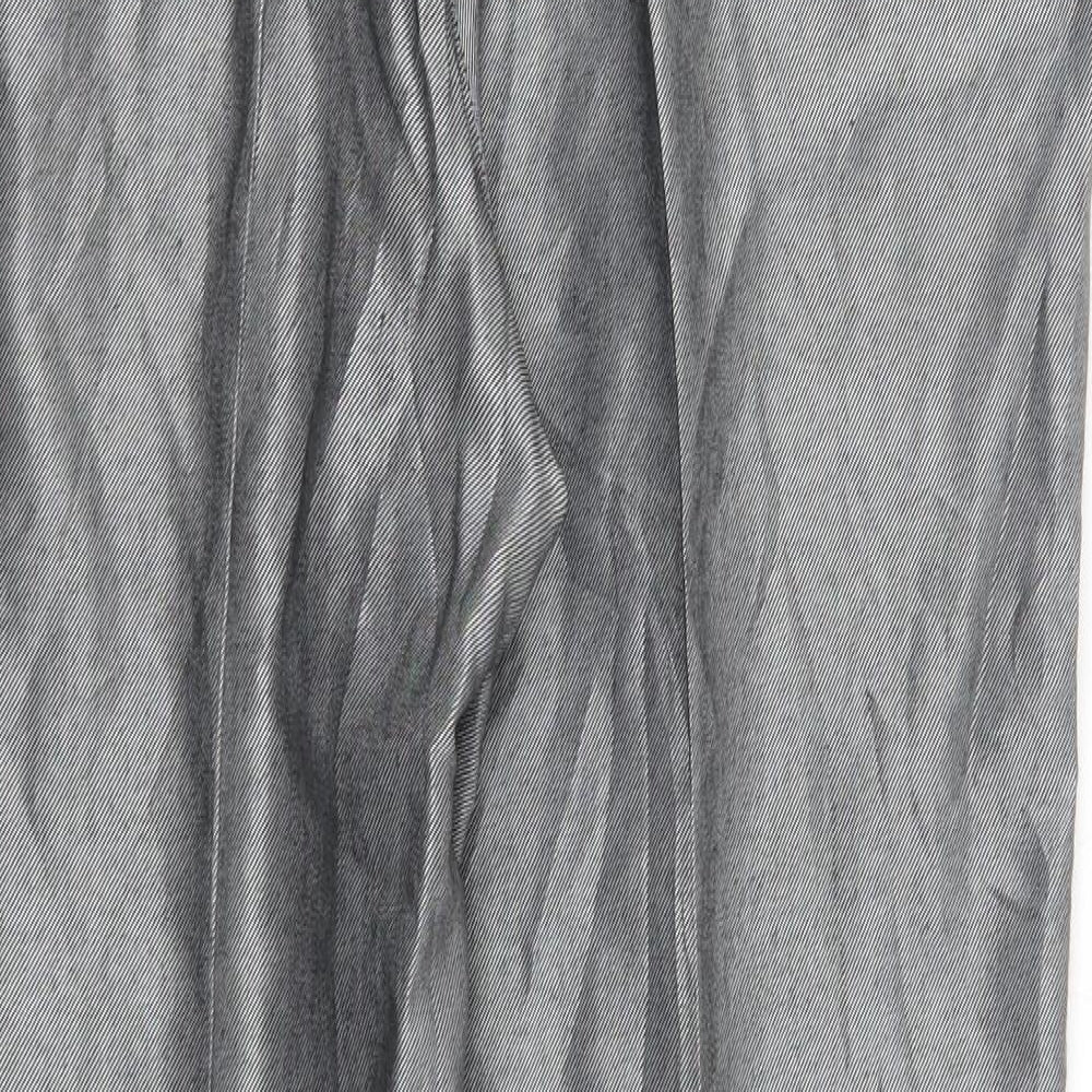 Preworn Womens Grey   Trousers  Size 10 L28 in