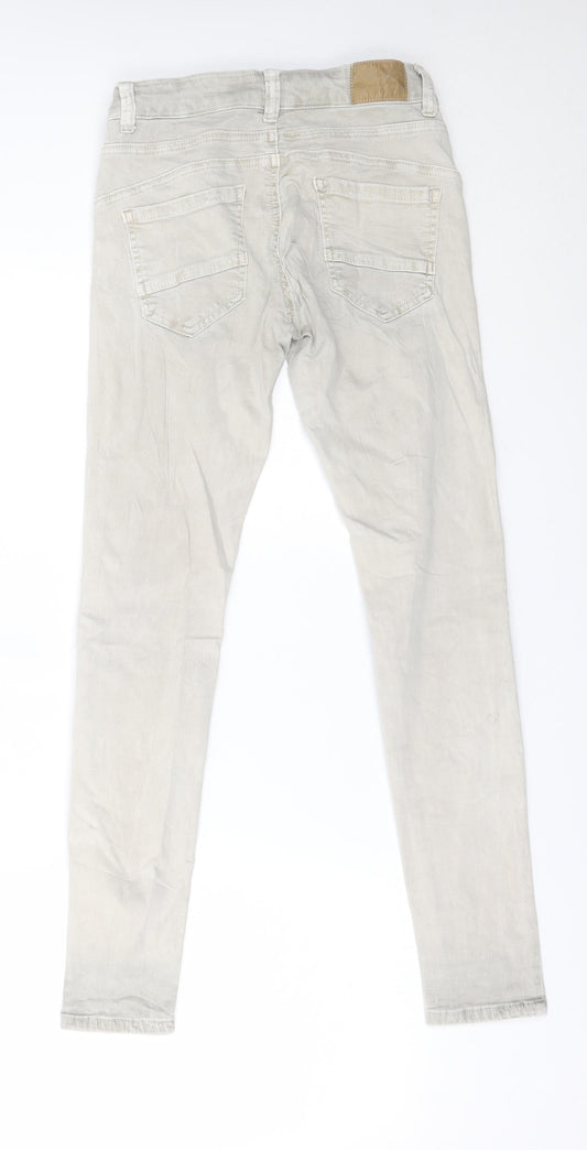 Preworn Womens Beige   Skinny Jeans Size XS L27 in