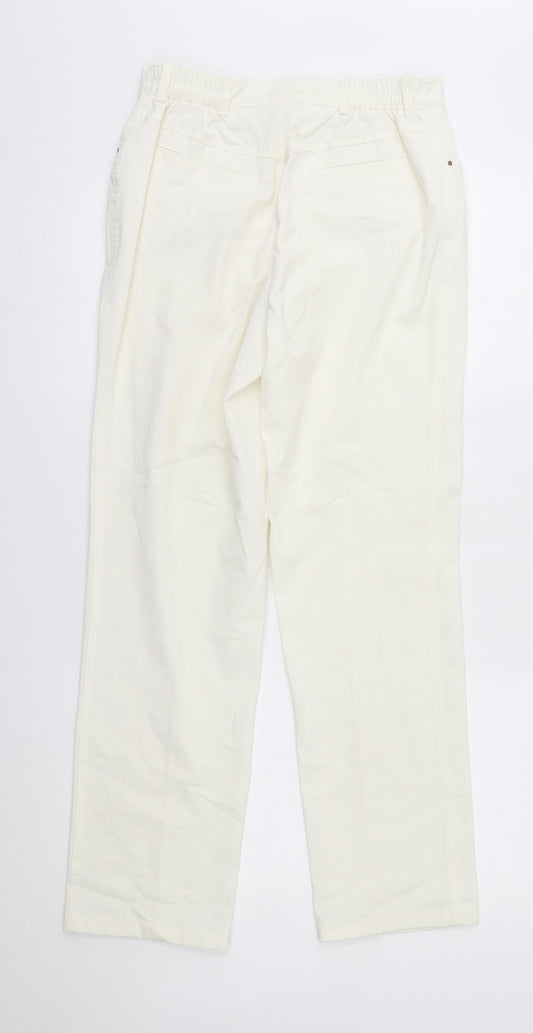 Walbusch Womens Ivory   Straight Jeans Size 28 in L29 in