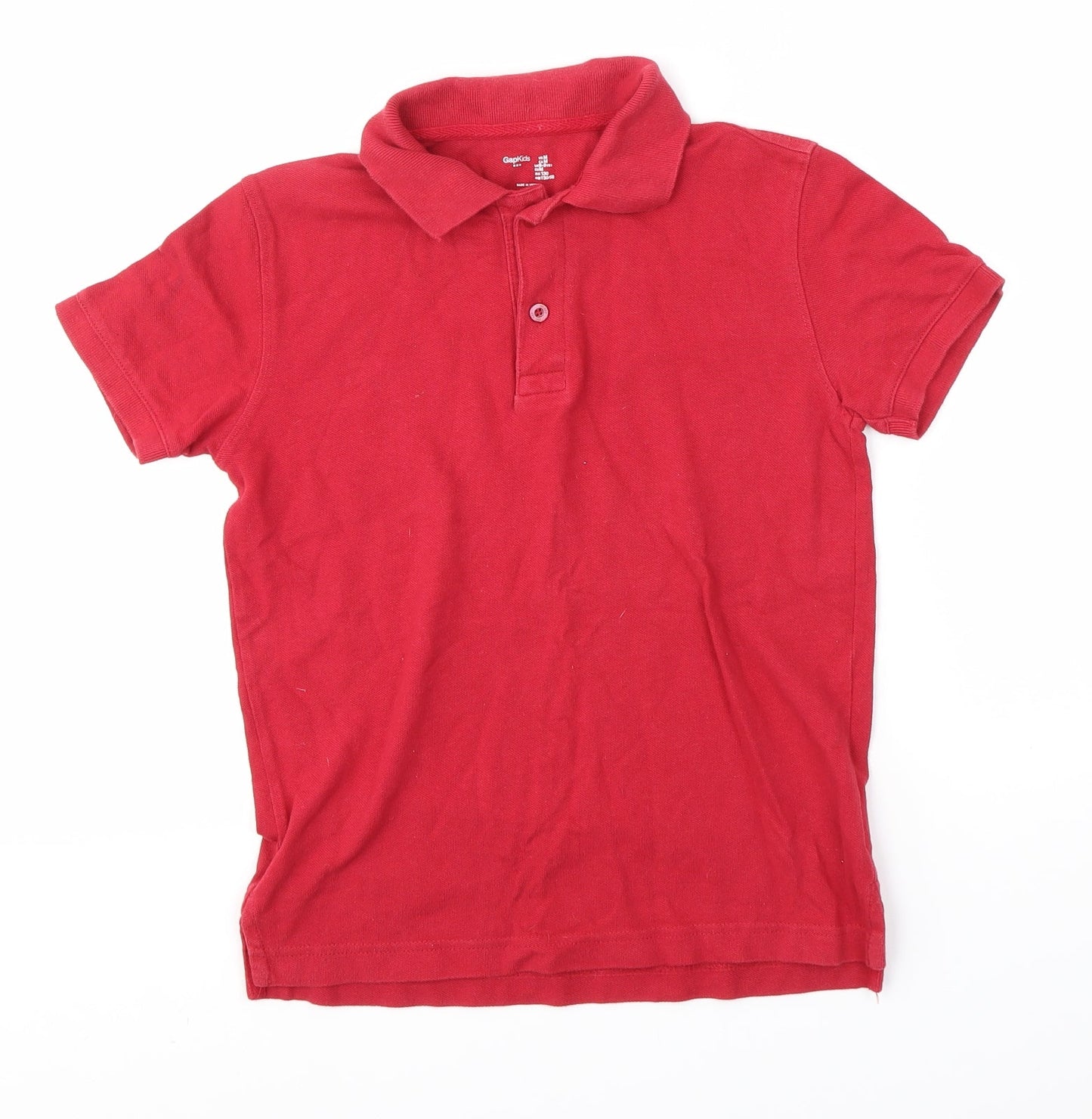 Gap Boys Red   Basic Polo Size 8-9 Years