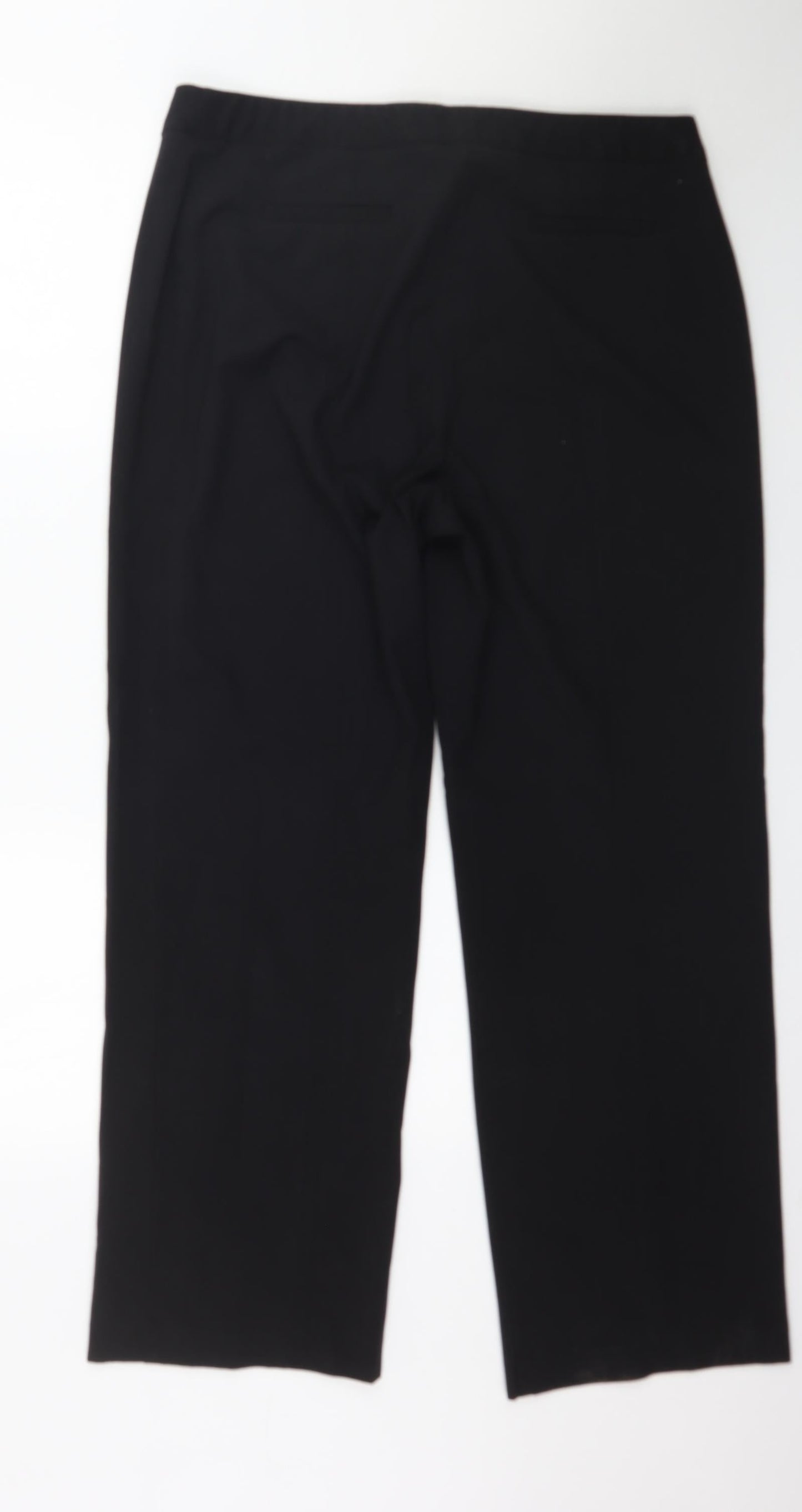 Ellen Tracy Womens Black   Trousers  Size 12 L31 in