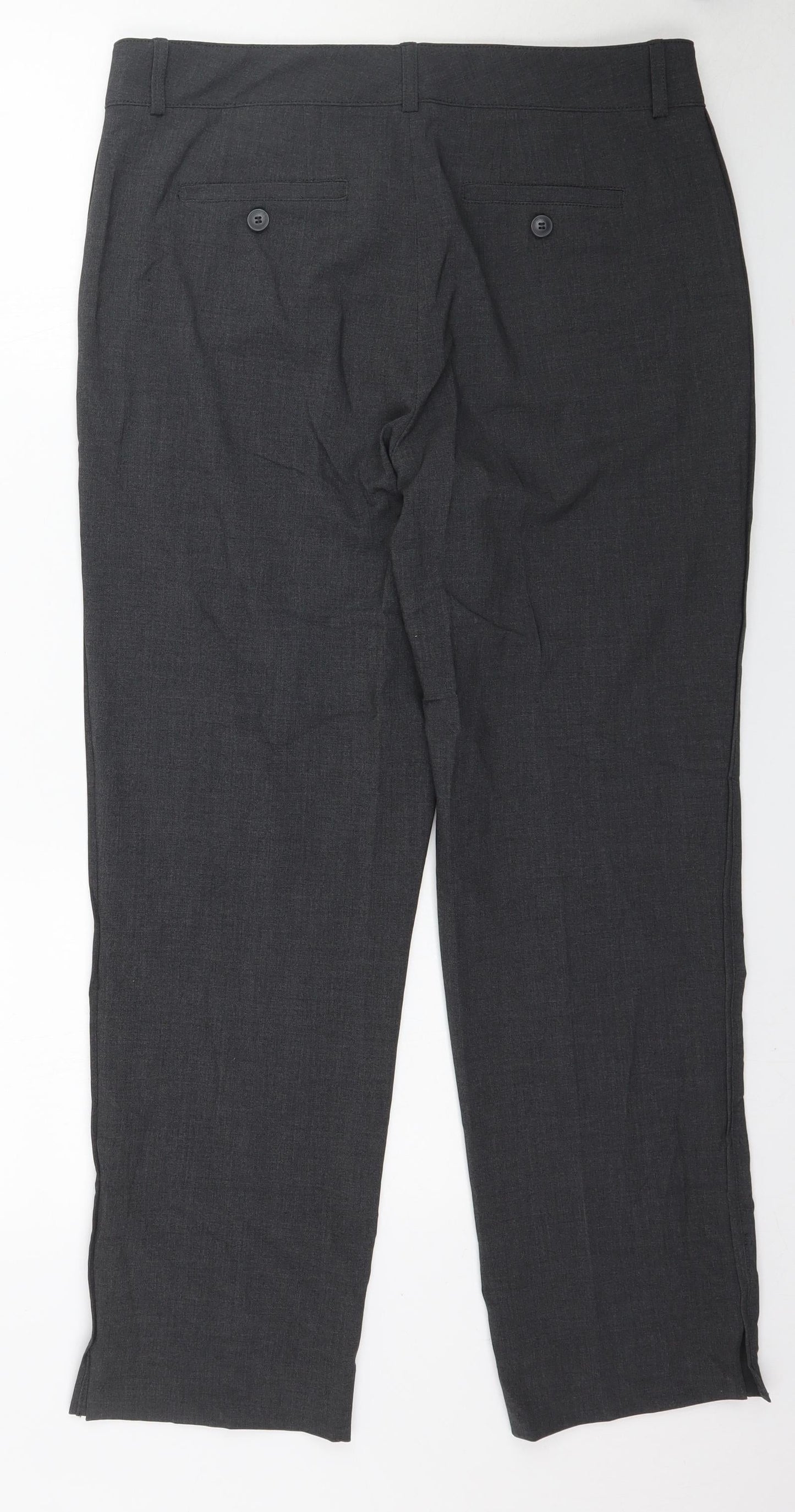 Preworn Womens Grey   Trousers  Size 8 L29 in