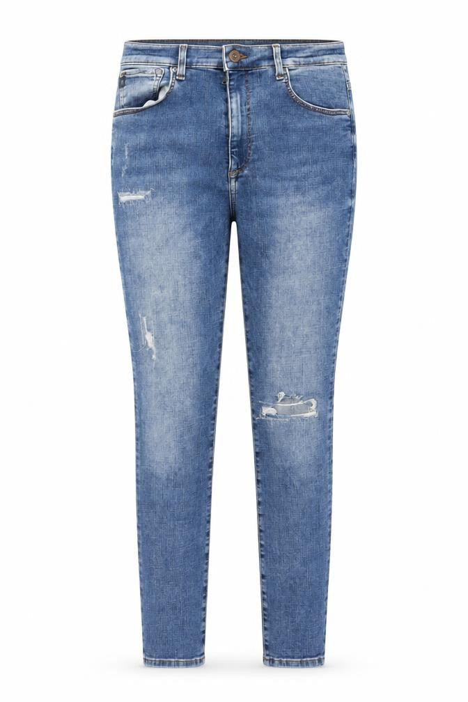 &Denim Womens Blue  Denim Skinny Jeans Size 30 in L29 in