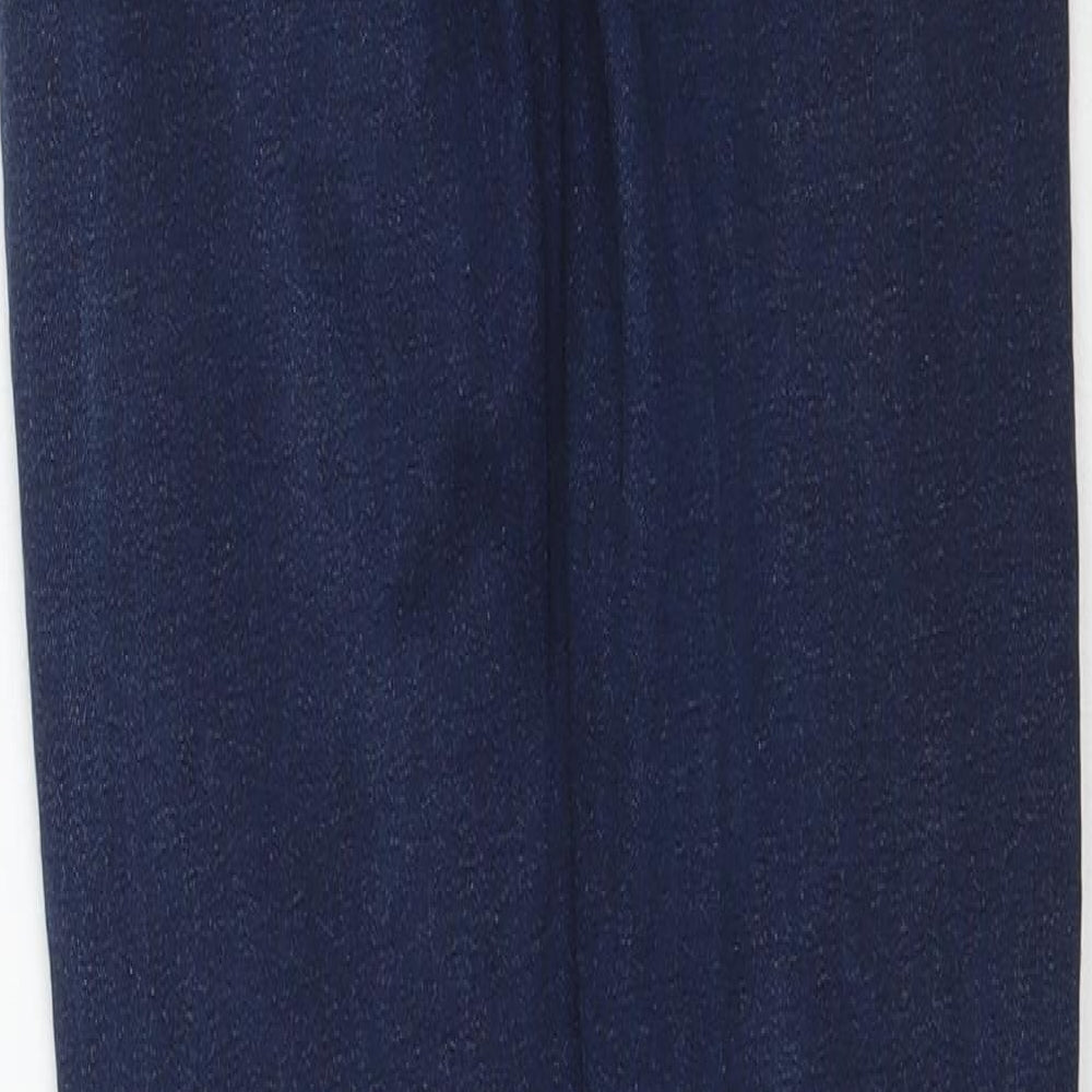 Denim Co. Womens Blue  Denim Skinny Jeans Size 4 L30 in