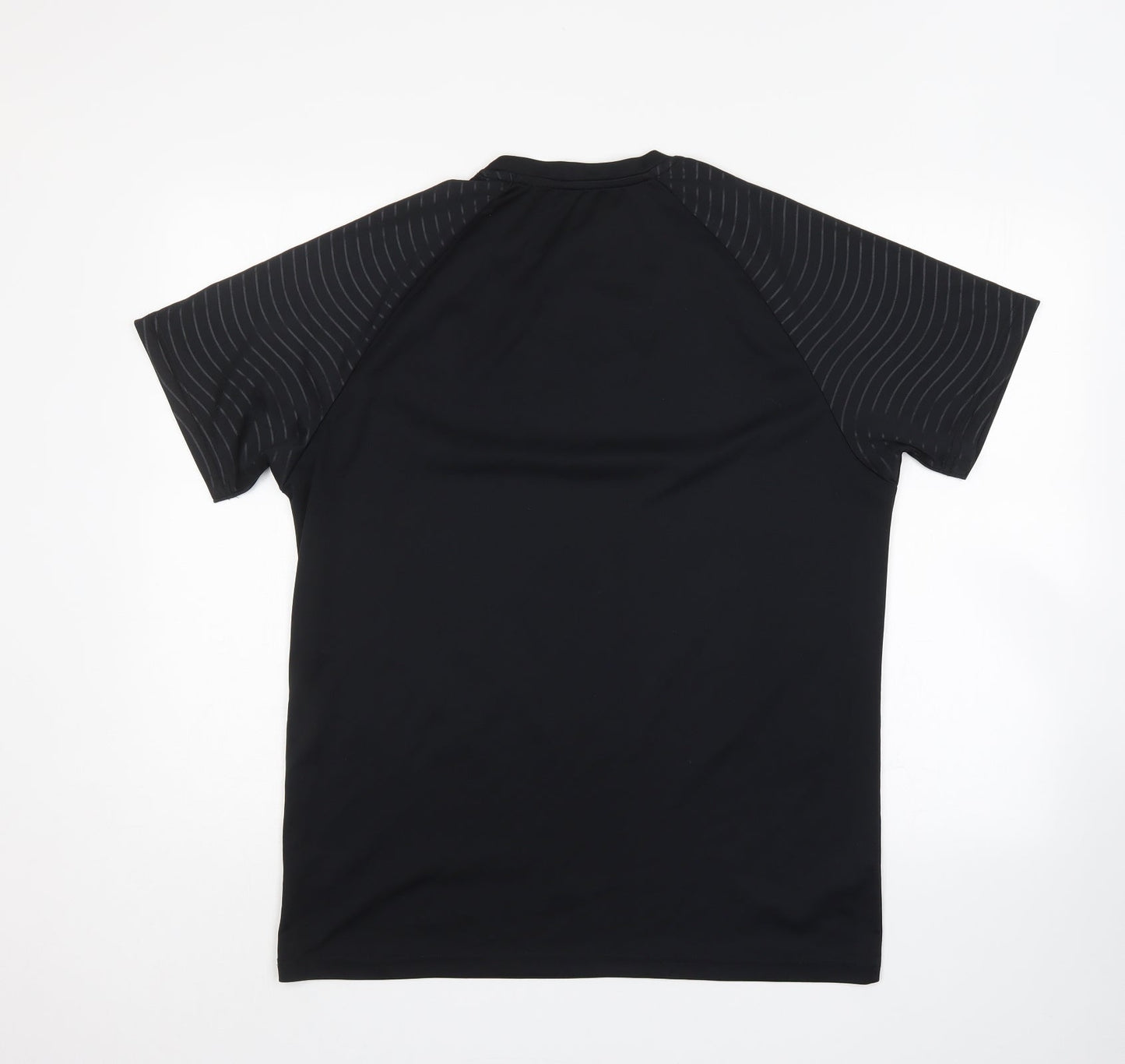 Saxnet Limited Mens Black    T-Shirt Size L