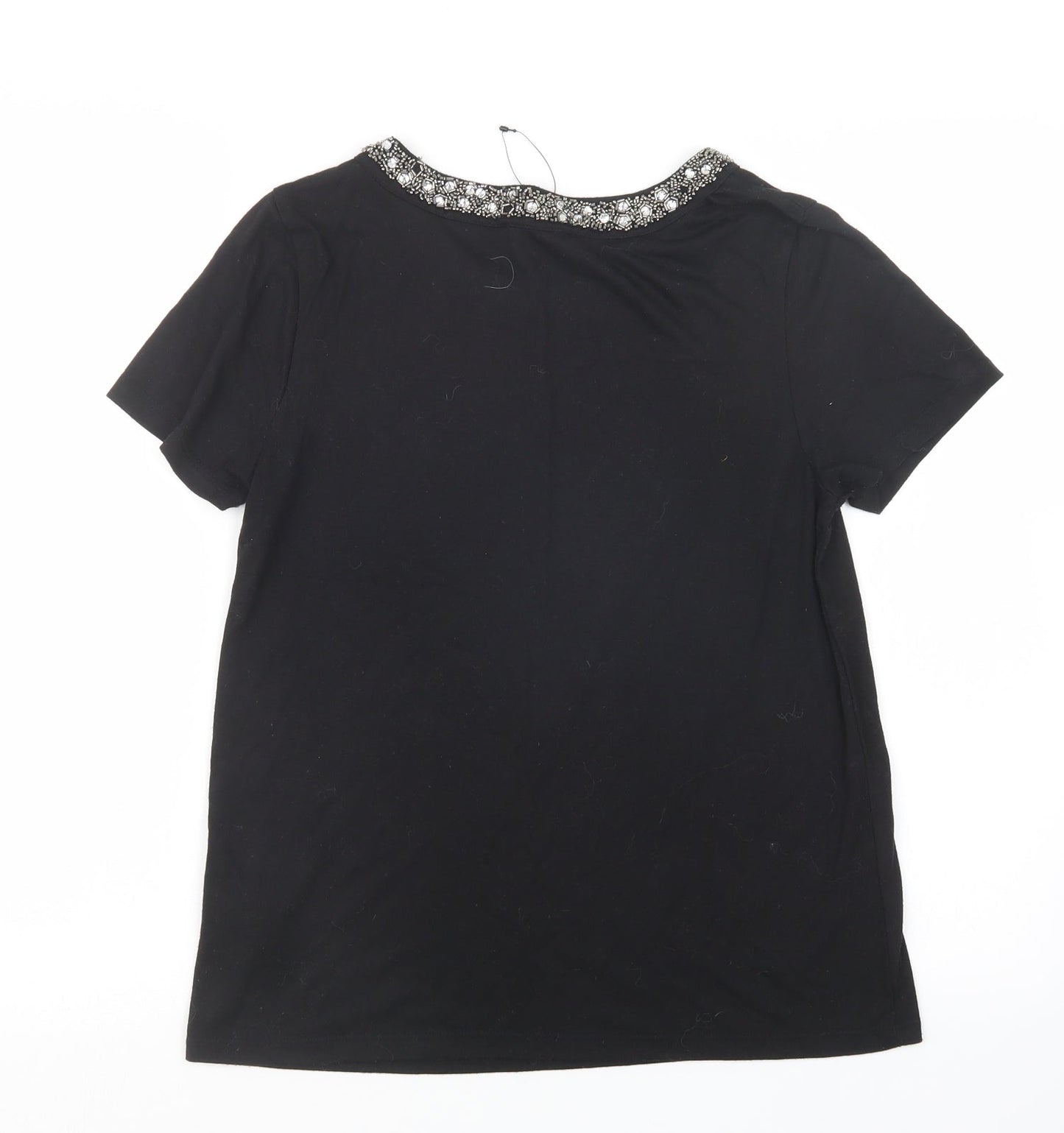 New Look Womens Black   Basic T-Shirt Size 10