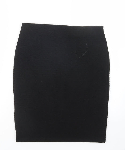 Preworn Womens Black   Straight & Pencil Skirt Size 30 in