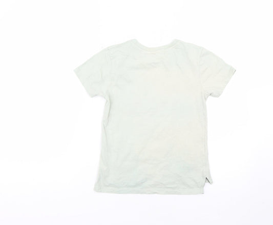pep&co Boys Green   Basic T-Shirt Size 6-7 Years