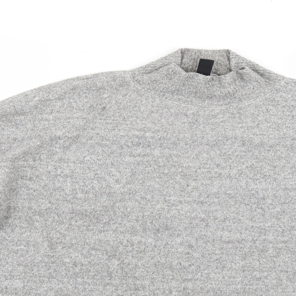 New Look Womens Grey   Pullover Jumper Size M