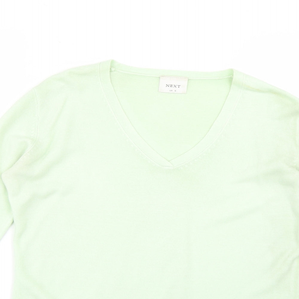 NEXT Womens Green   Pullover Jumper Size 10