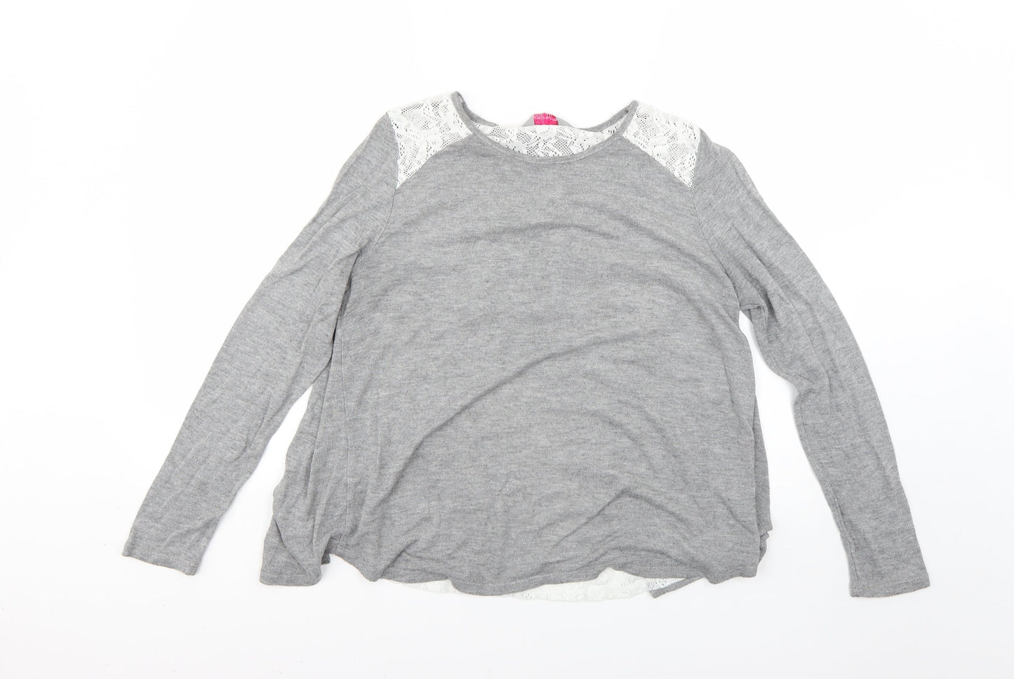 Dorothy Perkins Womens Grey   Pullover Jumper Size 14