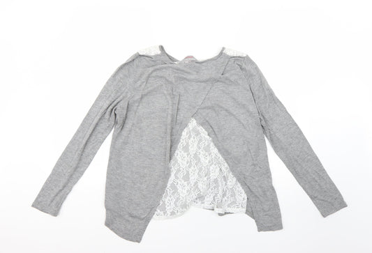 Dorothy Perkins Womens Grey   Pullover Jumper Size 14