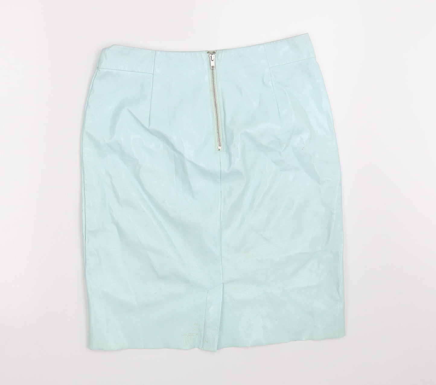 Topshop Womens Green   Straight & Pencil Skirt Size 12