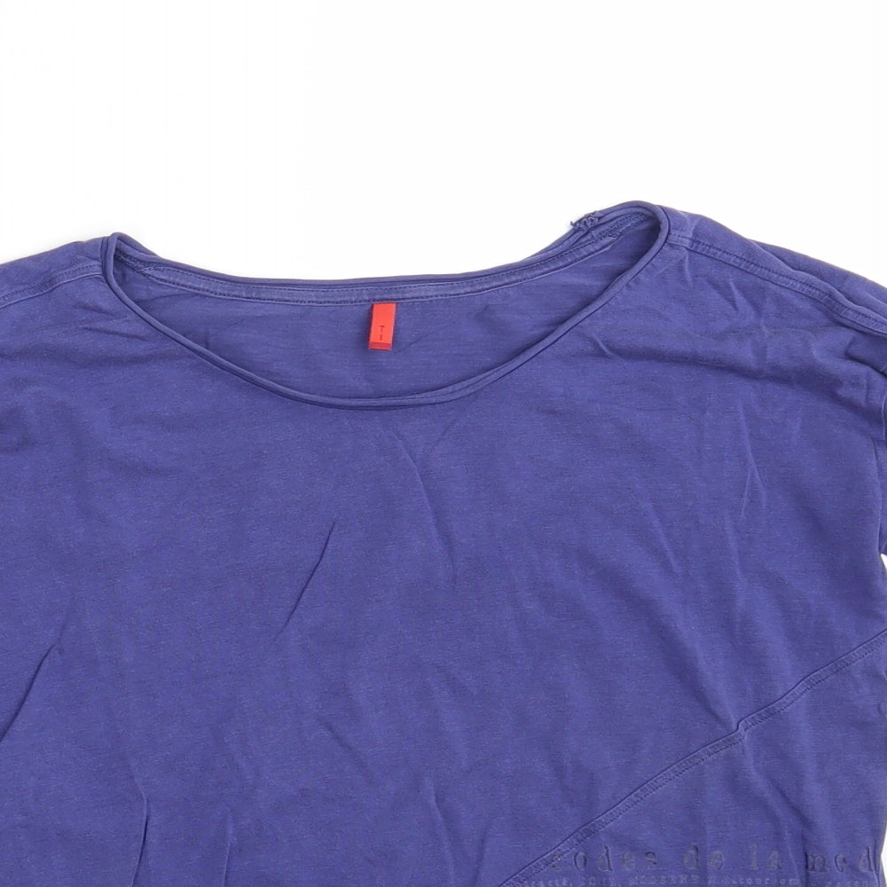Preworn Womens Blue   Basic T-Shirt One Size