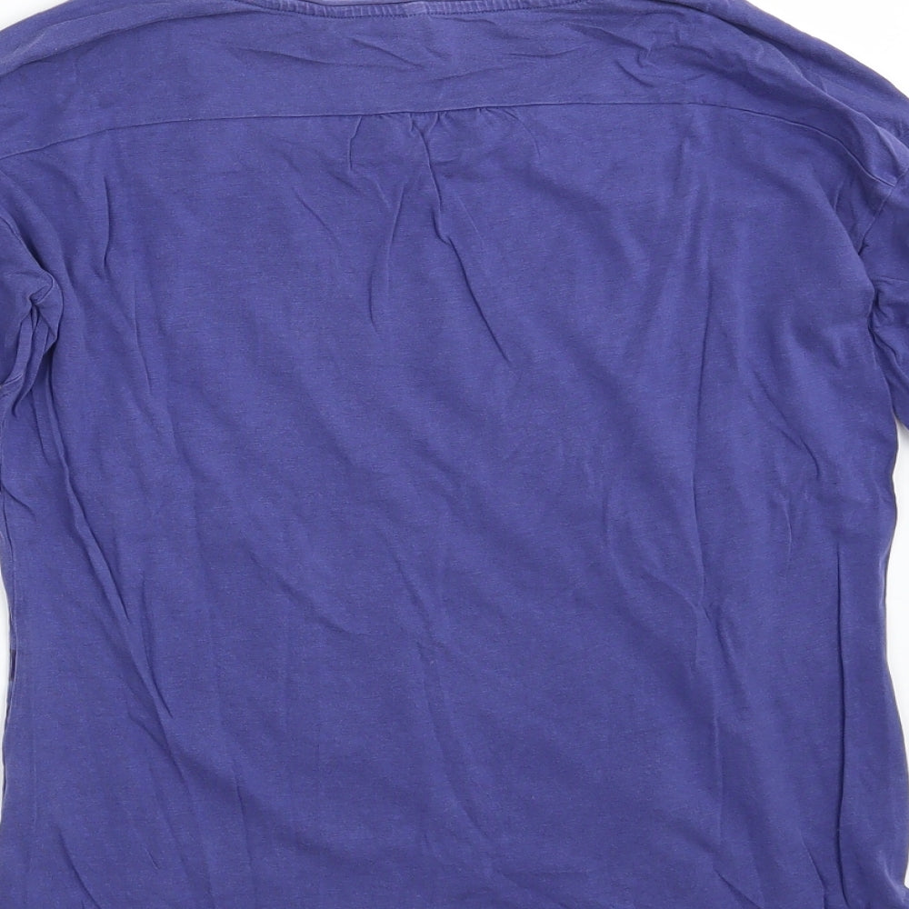 Preworn Womens Blue   Basic T-Shirt One Size