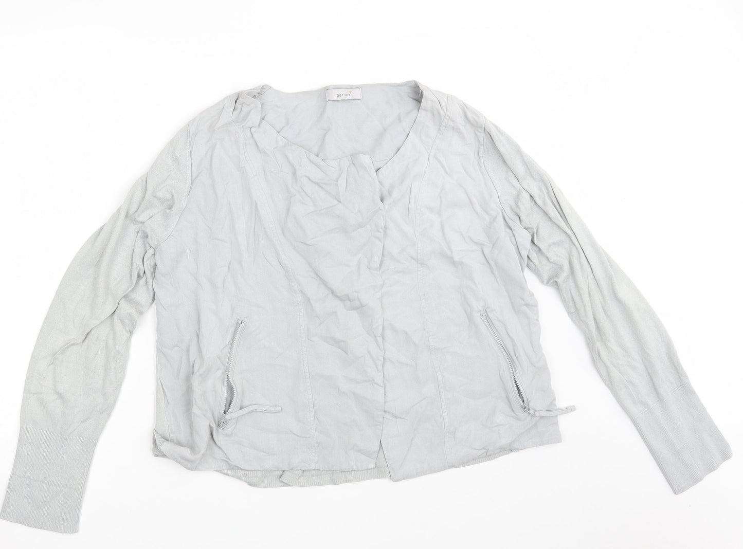 Per Una Womens Grey   Jacket  Size 16