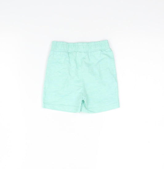 Mothercare Girls Green   Cropped Trousers Size 18 Months