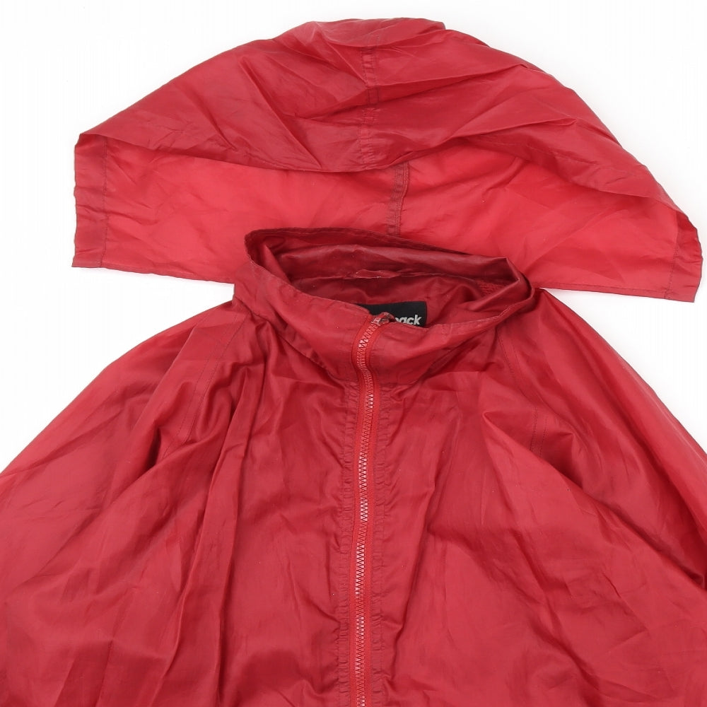 mountainpack Womens Red   Rain Coat Coat Size M