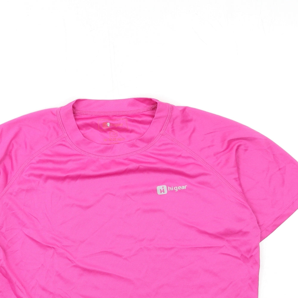 Hi Gear Womens Pink   Basic T-Shirt Size 12