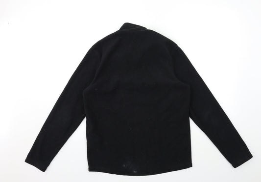 DECATHLON Womens Black  Fleece Jacket  Size M