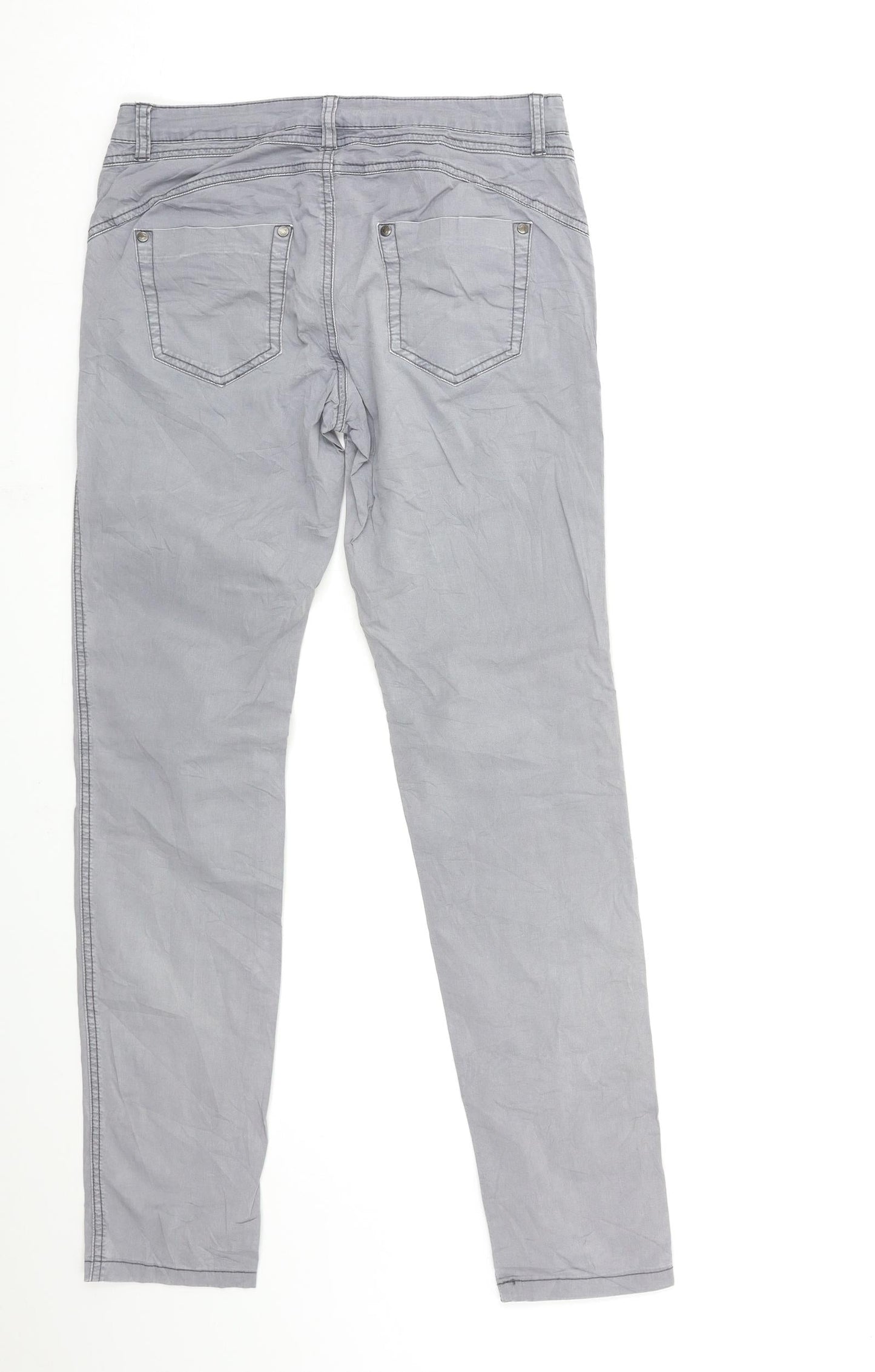 Street One Womens Grey   Snow Pants Trousers Size 34 in L32 in