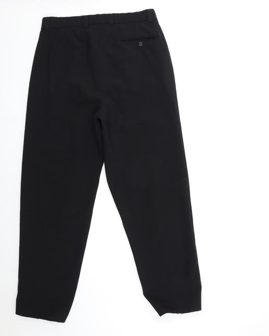 primo Womens Black   Trousers  Size 32 in L30 in