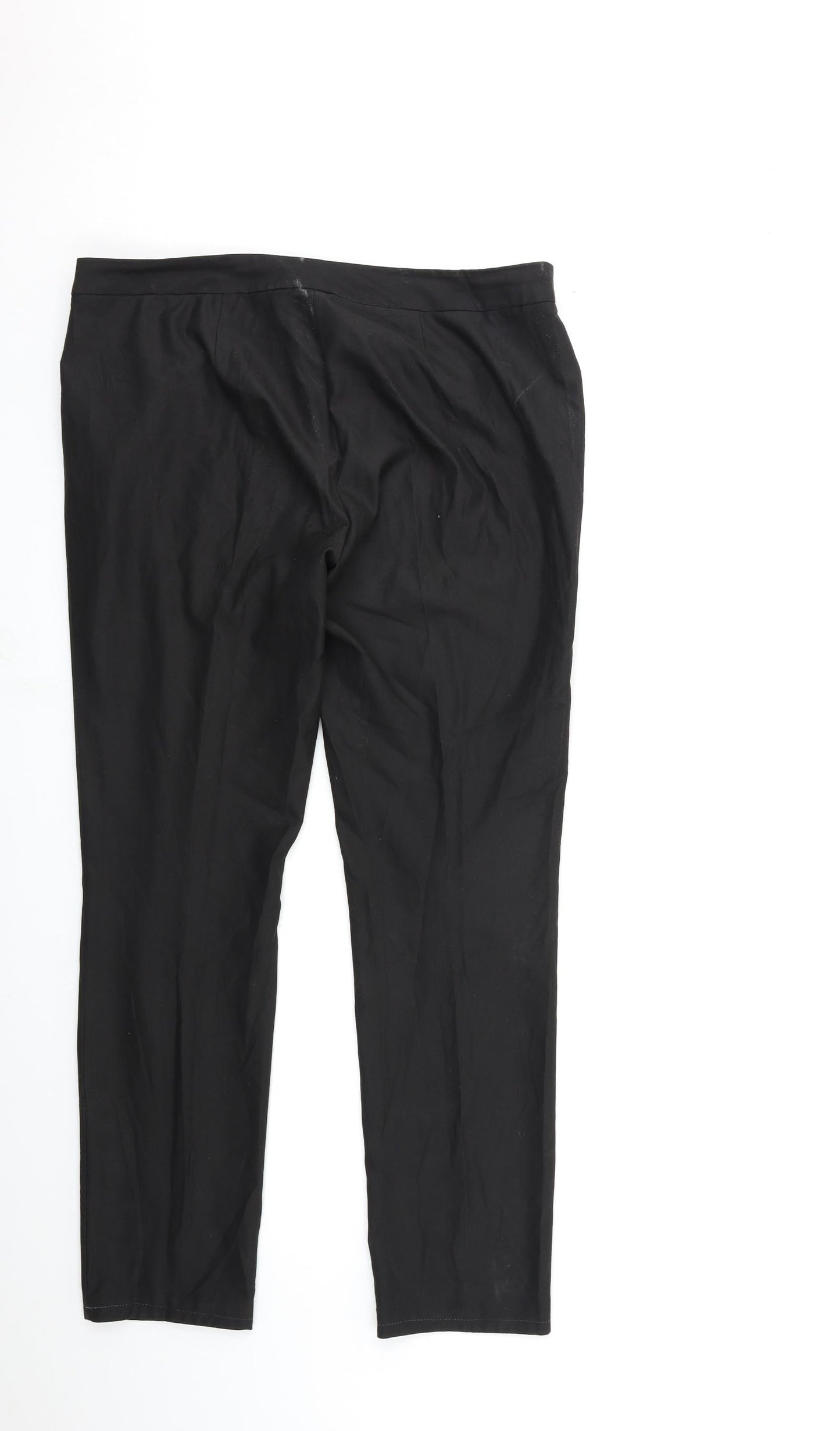 Preworn Womens Black   Trousers  Size 38 in L29 in