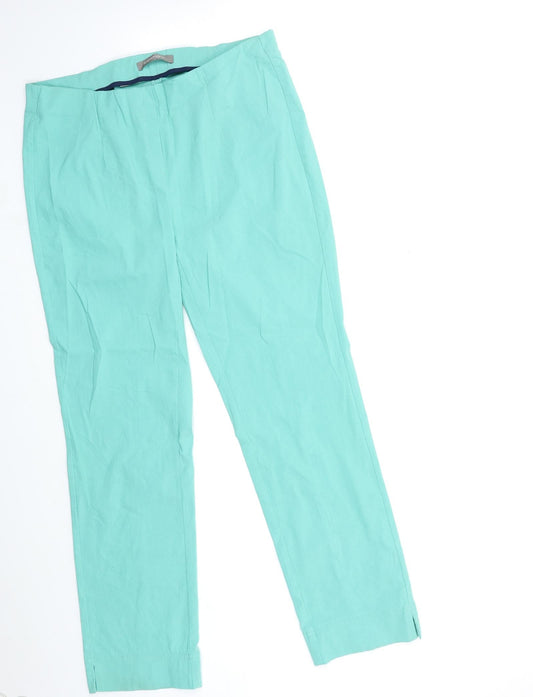 stretchman Womens Green   Trousers  Size 32 in L29 in