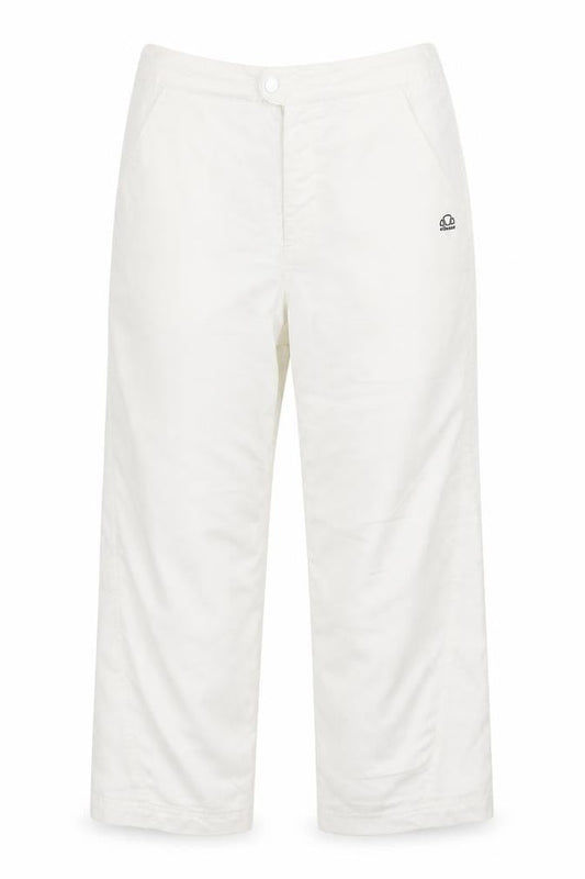 ellesse Womens White   Cropped Trousers Size 12 L25 in