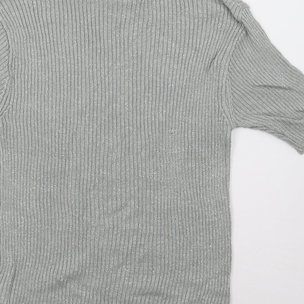 bonmarch Womens Grey   Pullover Sweatshirt Size L