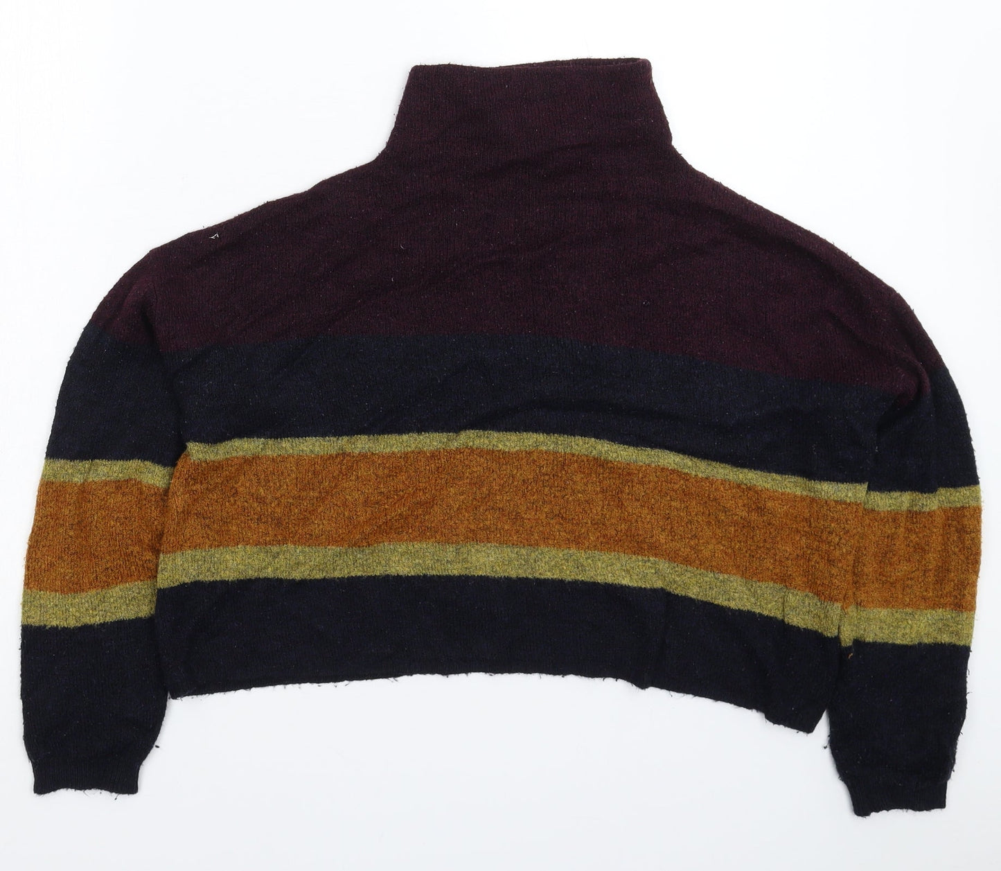 New Look Womens Multicoloured  Knit Pullover Jumper Size M