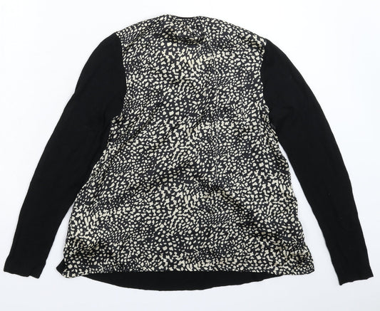 Marks and Spencer Womens Black  Knit Pullover Jumper Size 8