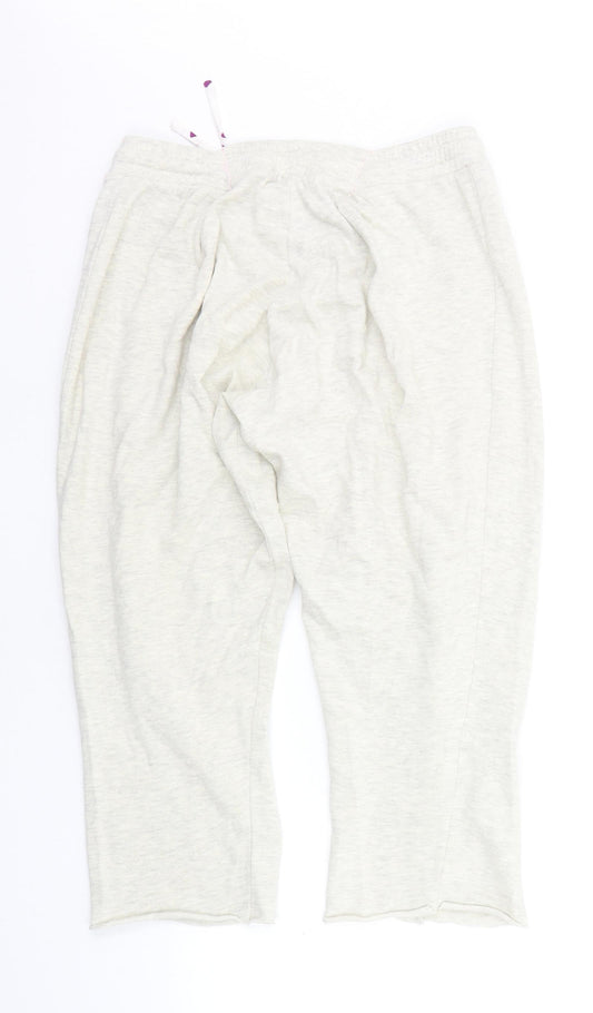 pep&CO Womens Beige   Jogger Trousers Size 14 L20 in