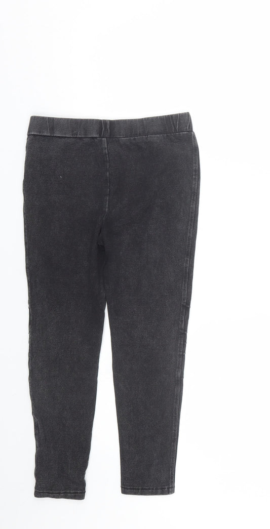 NEXT Girls Black  Denim Jegging Jeans Size 9 Months