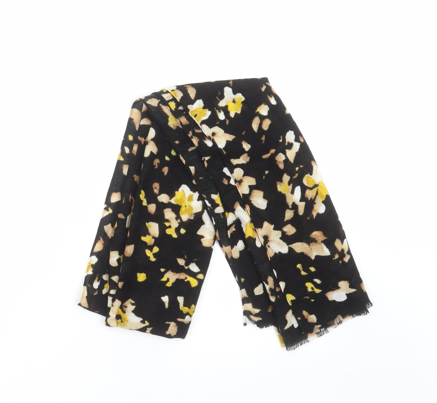 Primark Womens Black Floral   Scarf