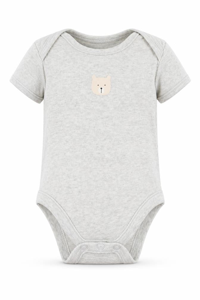 George Baby Grey   Romper One-Piece Size 6-9 Months  - Bear