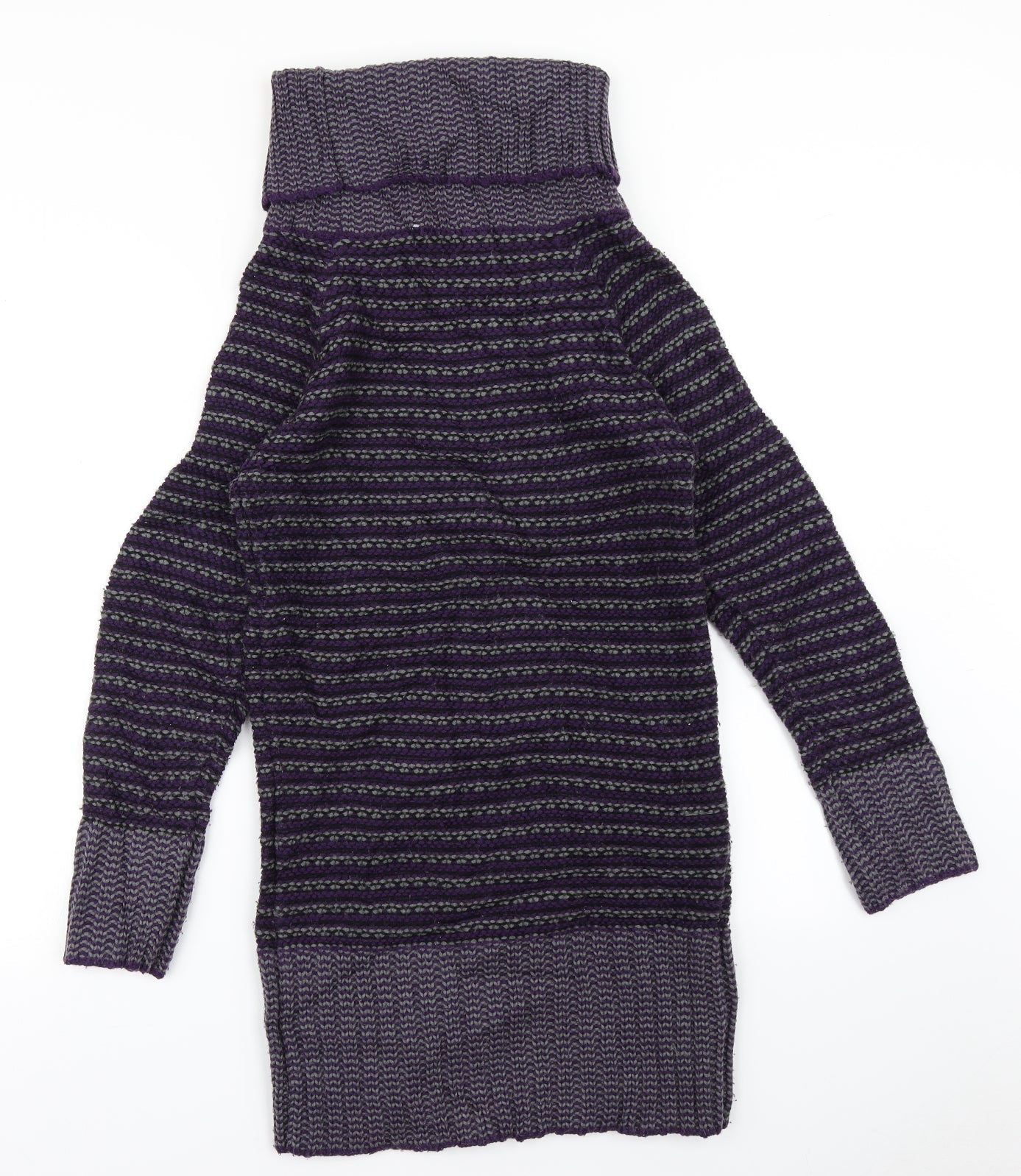 Preworn Womens Purple   Jumper Dress  Size S