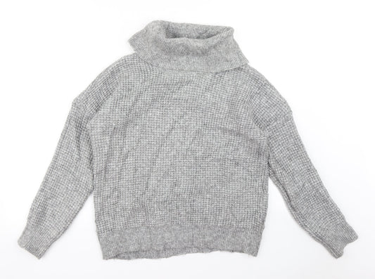 Mohito Womens Grey   Pullover Jumper Size M
