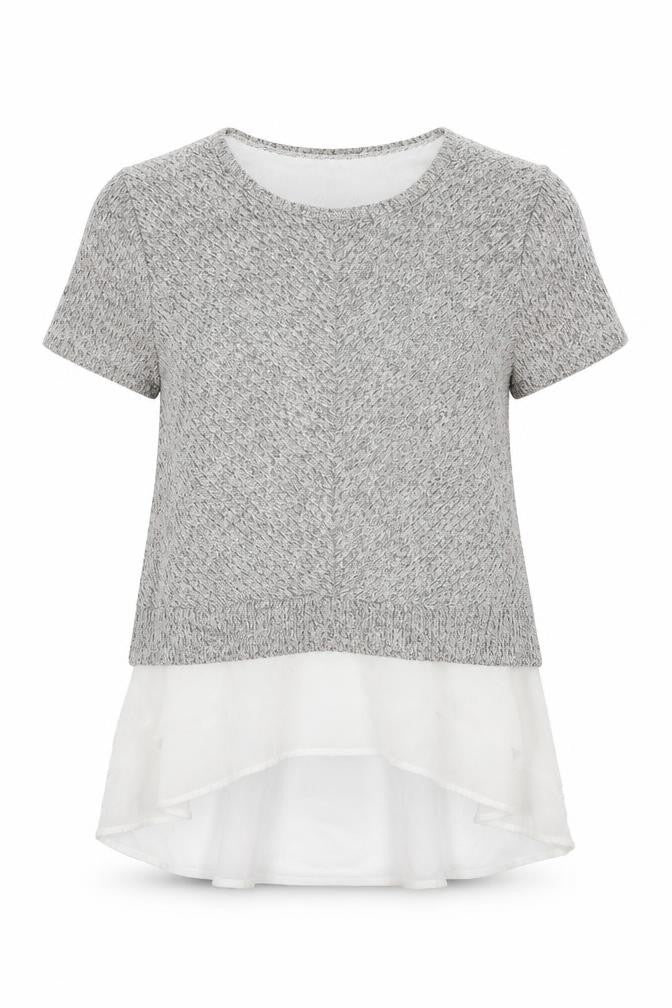 Green Envelope Womens Grey   Basic T-Shirt Size M