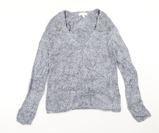 H&M Womens Blue   Pullover Jumper Size XS