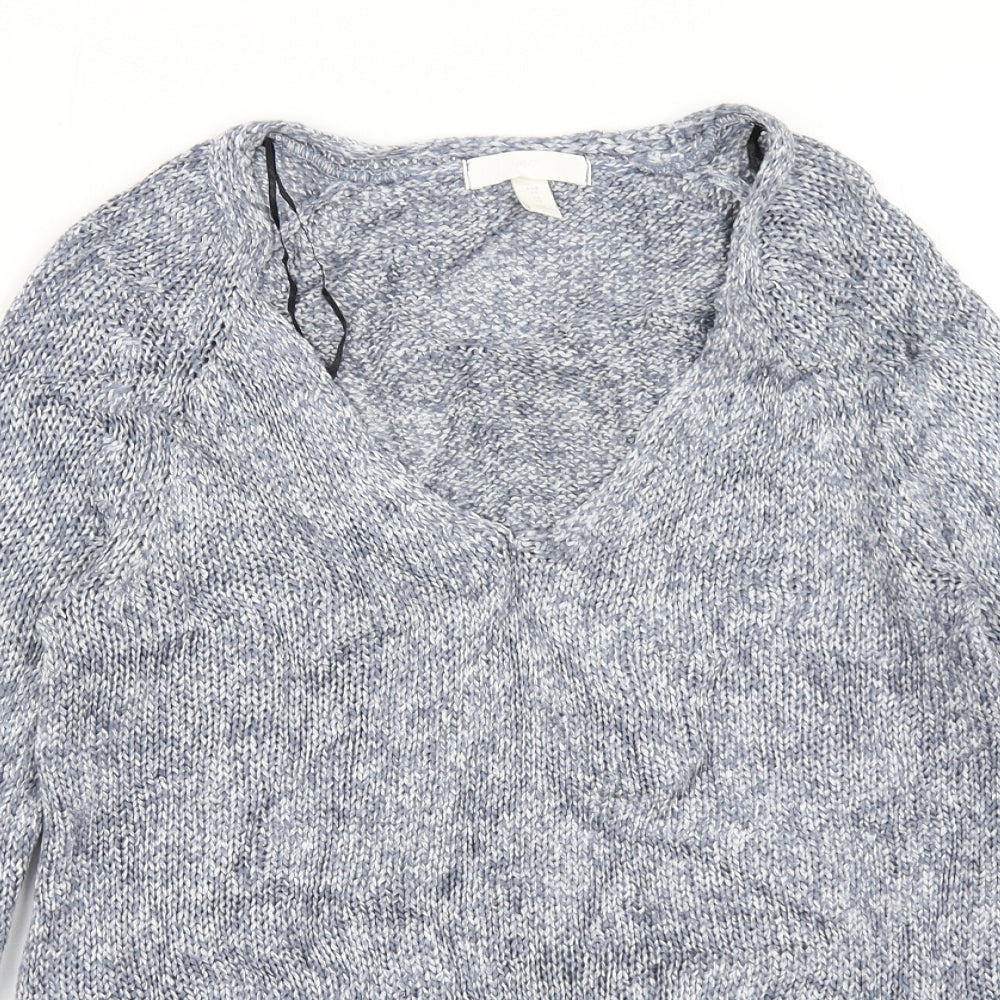 H&M Womens Blue   Pullover Jumper Size XS