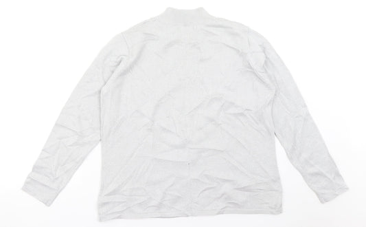 BM Womens Silver   Pullover Jumper Size M