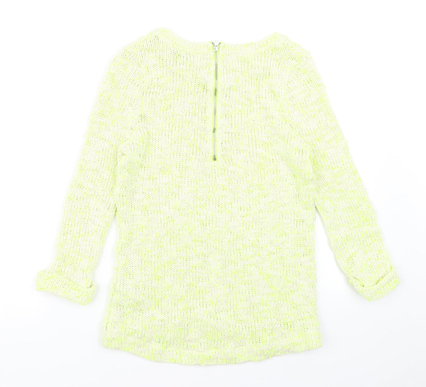 Miss Selfridge Womens Yellow   Pullover Jumper Size 6
