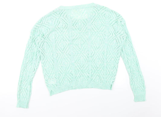 Pins & Needles Womens Blue   Pullover Jumper Size M