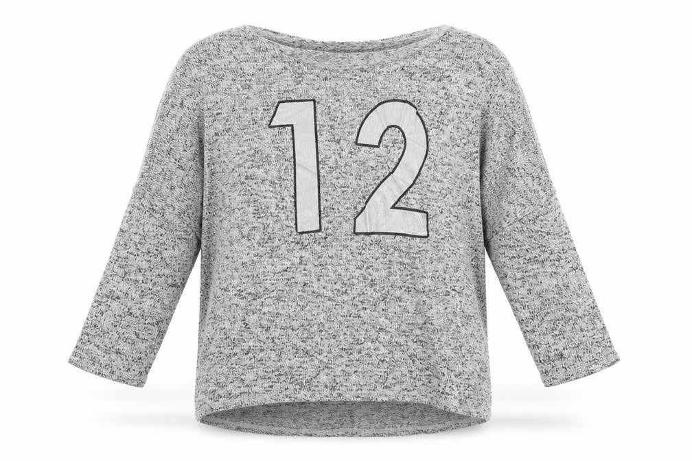 Divided Womens Grey   Pullover Jumper Size M